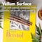 Strathmore Bristol Paper Pad, 300 Series, Tape-Bound, 20 Sheets, Vellum, 11" x 14""